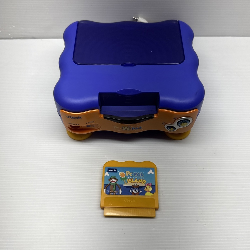 VTech V.Smile PC Pal Learning System Console + 1 Game Tested Works